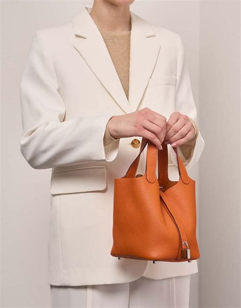 picotin hermes orange|is Hermes picotin worth it.